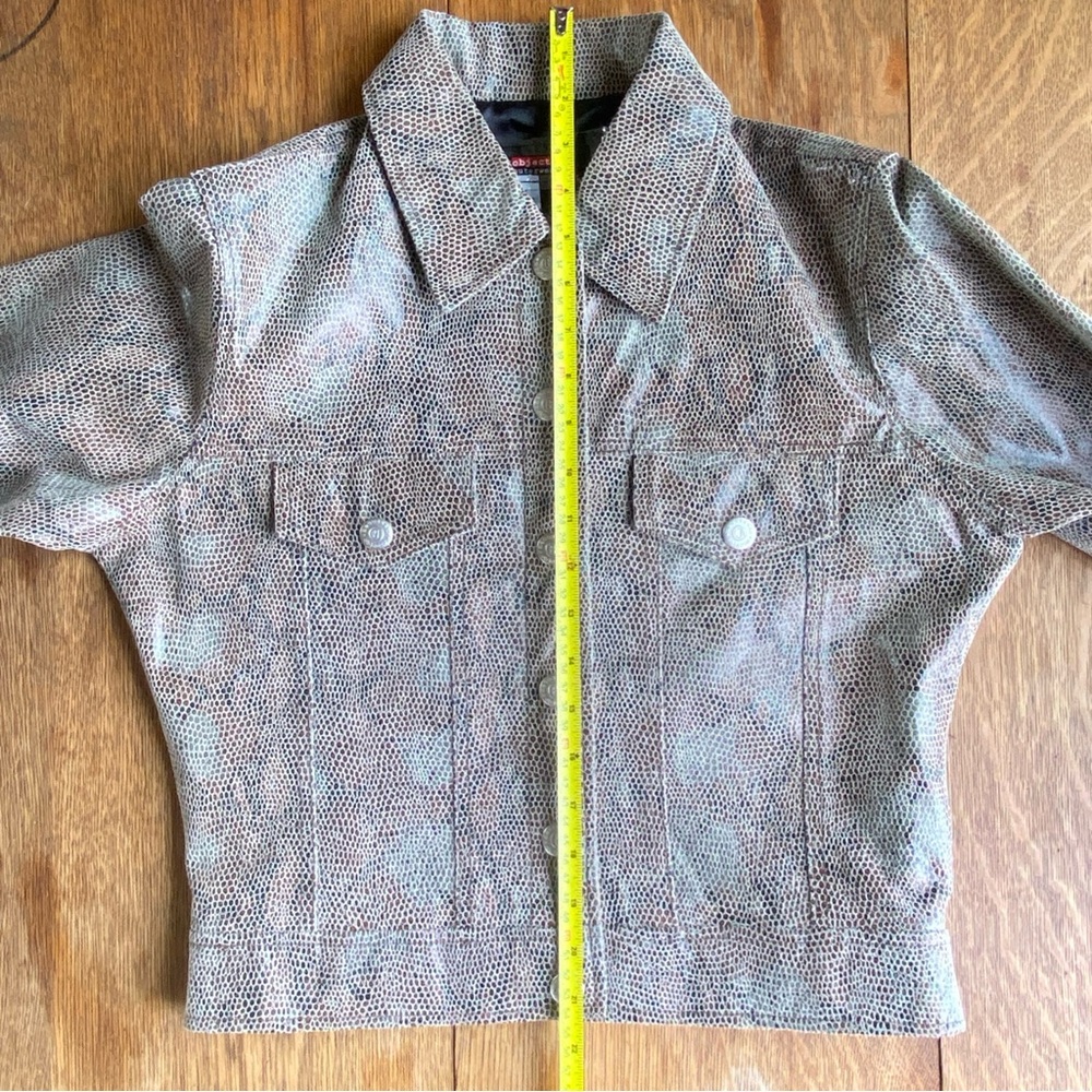 Necessary Objects Brown Leather Jacket - image 4